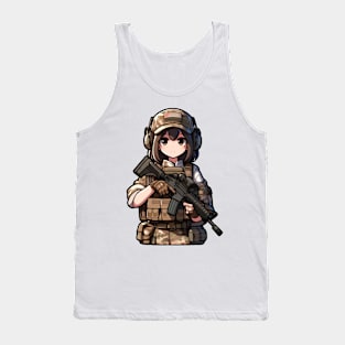 Tactical Girl Tank Top